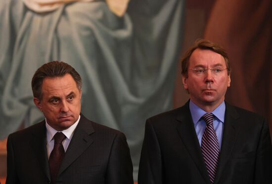 Savior Cathedral hosts Russia's Vancouver Olympians