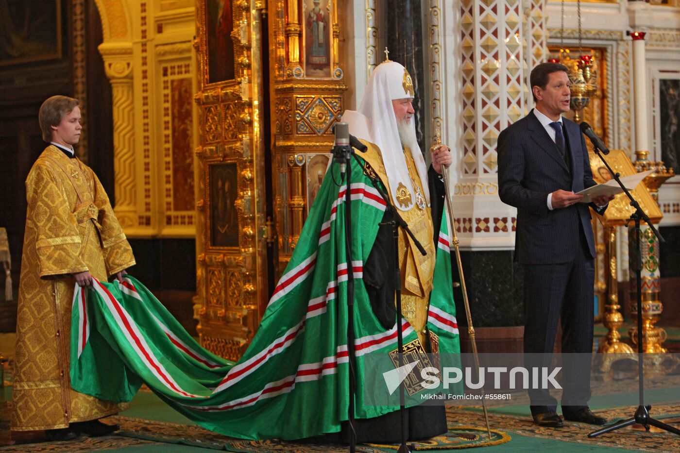 Savior Cathedral hosts Russia's Vancouver Olympians