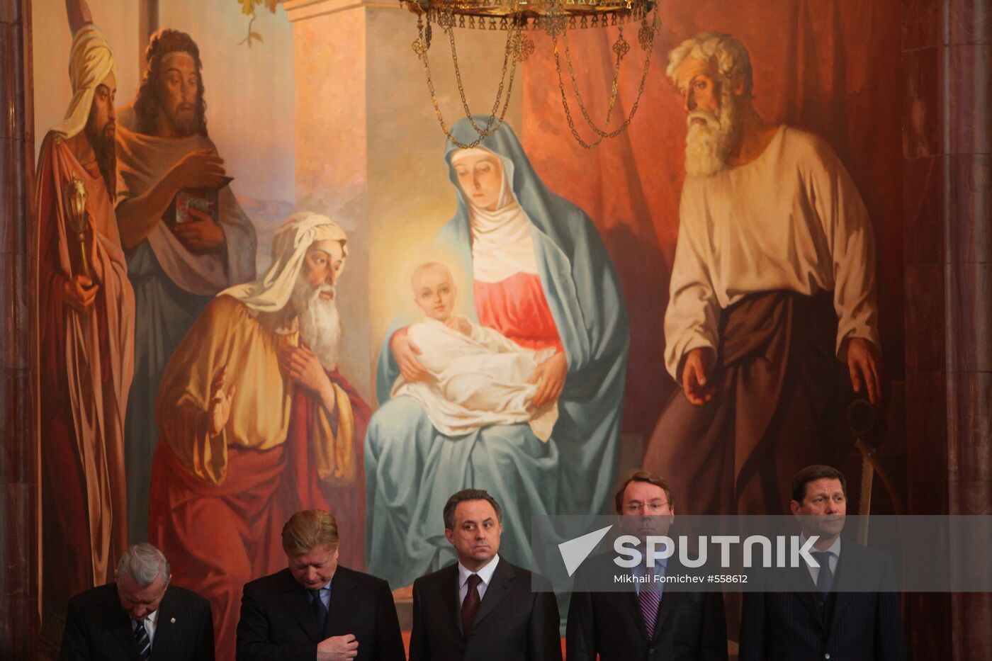 Savior Cathedral hosts Russia's Vancouver Olympians