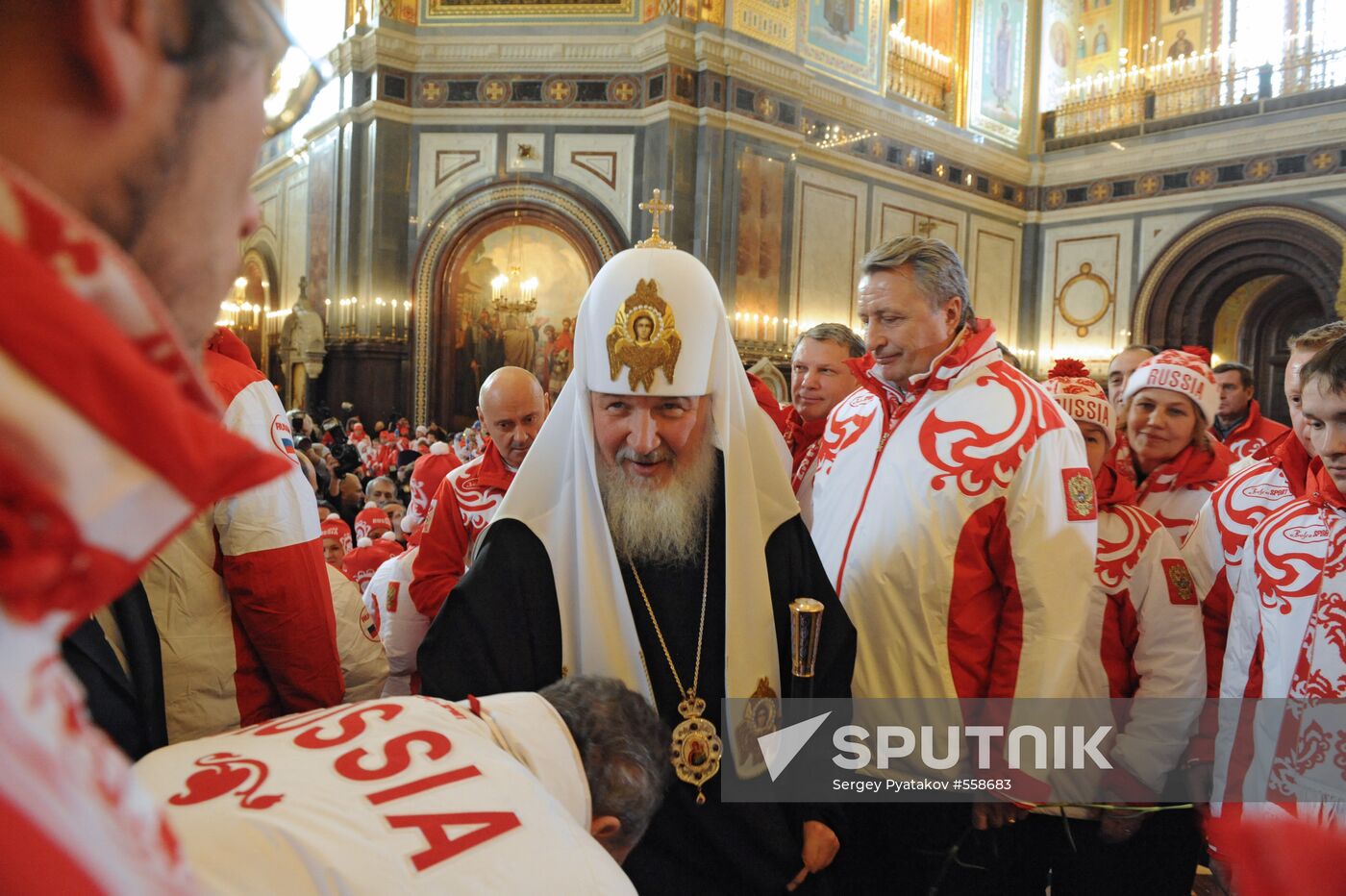 Savior Cathedral hosts Russia's Vancouver Olympians