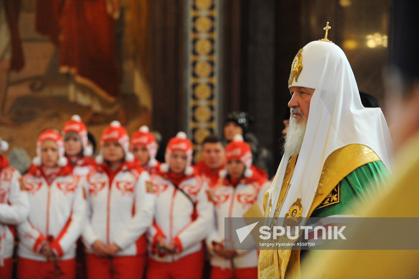 Savior Cathedral hosts Russia's Vancouver Olympians