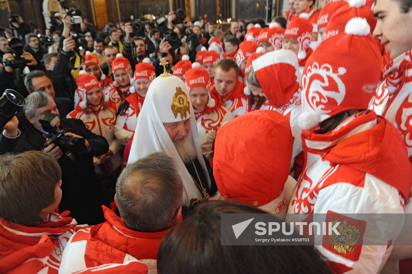 Savior Cathedral hosts Russia's Vancouver Olympians