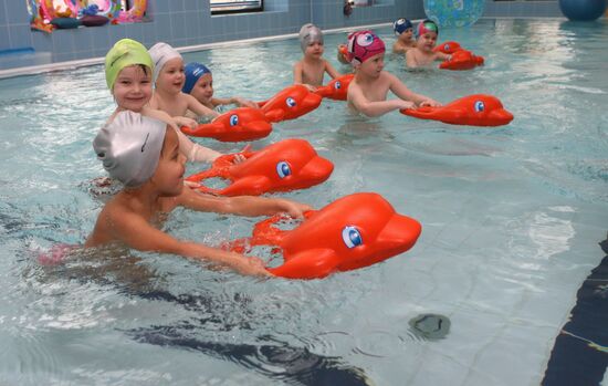 Tempering group at Kaliningrad's kindergarten