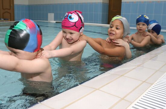 Tempering group at Kaliningrad's kindergarten