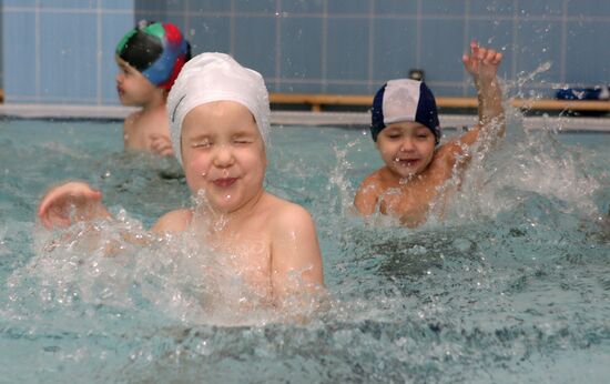 Tempering group at Kaliningrad's kindergarten