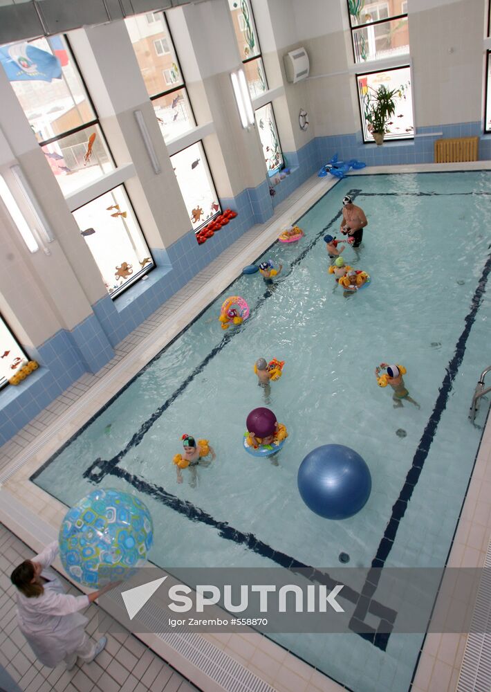 Tempering group at Kaliningrad's kindergarten