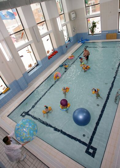 Tempering group at Kaliningrad's kindergarten