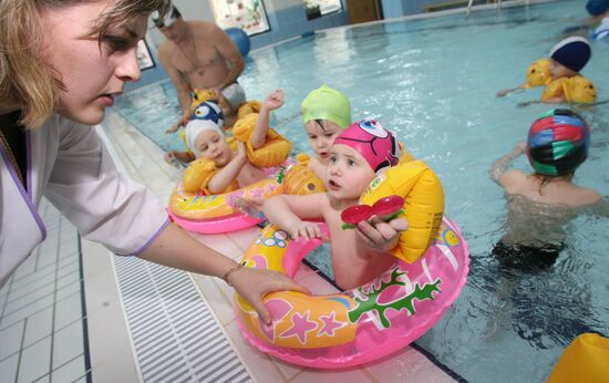 Tempering group at Kaliningrad's kindergarten