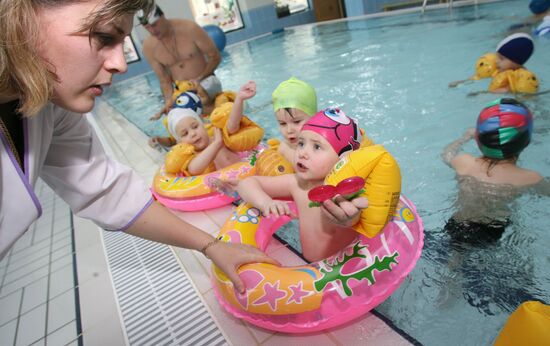 Tempering group at Kaliningrad's kindergarten