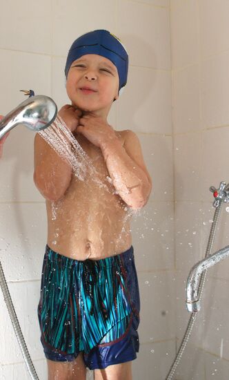 Tempering group at Kaliningrad's kindergarten