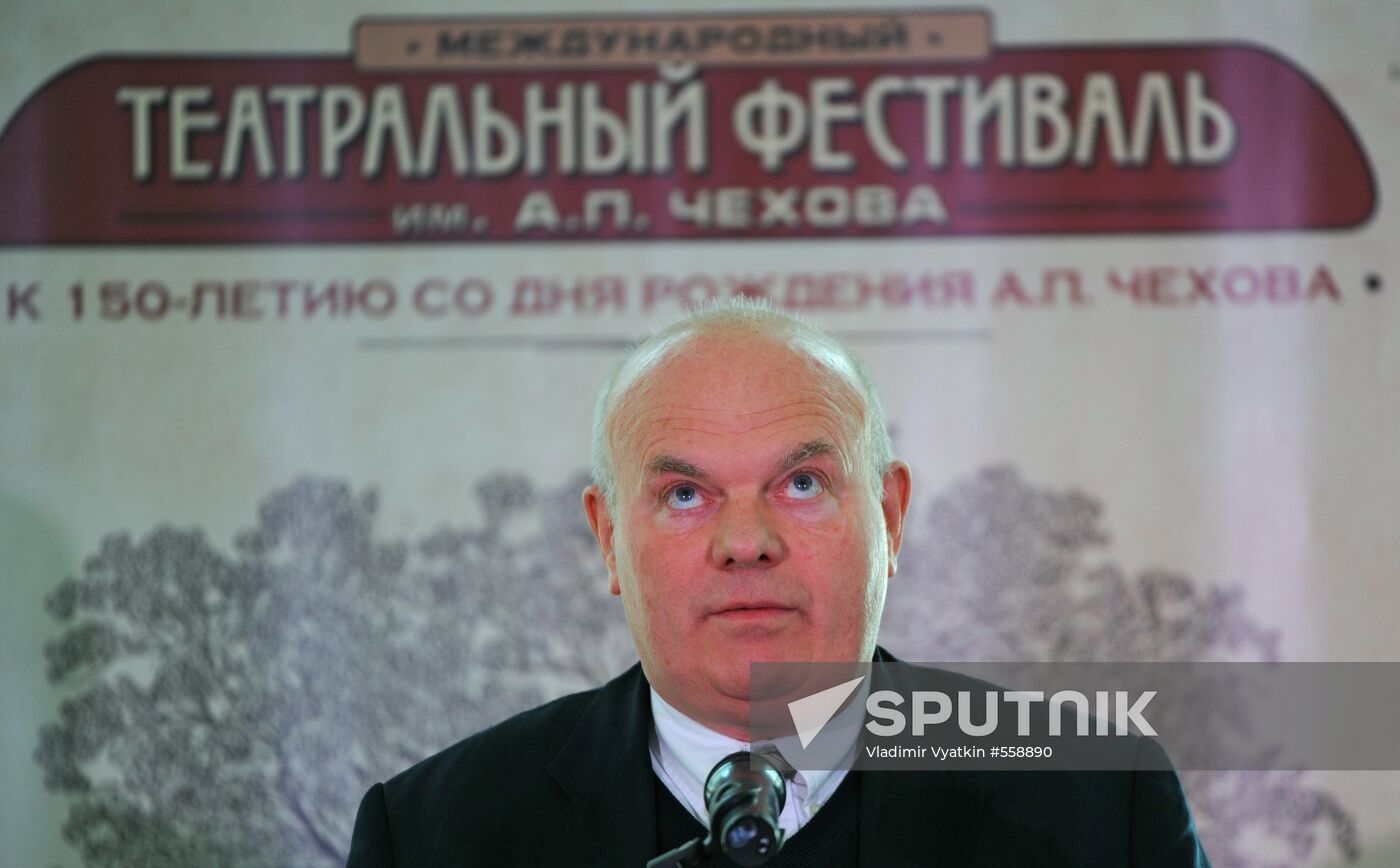 British theatre director Declan Donnelan