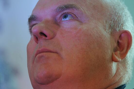 British theatre director Declan Donnelan