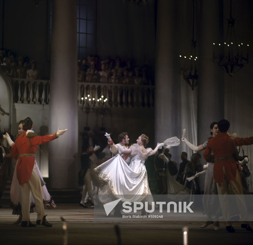 Ball scene from Act 1 of Sergei Prokofiev's opera War and Peace