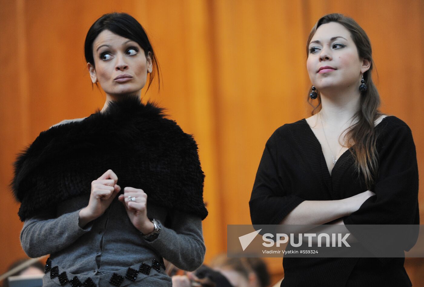 Rossini's opera rehearsal