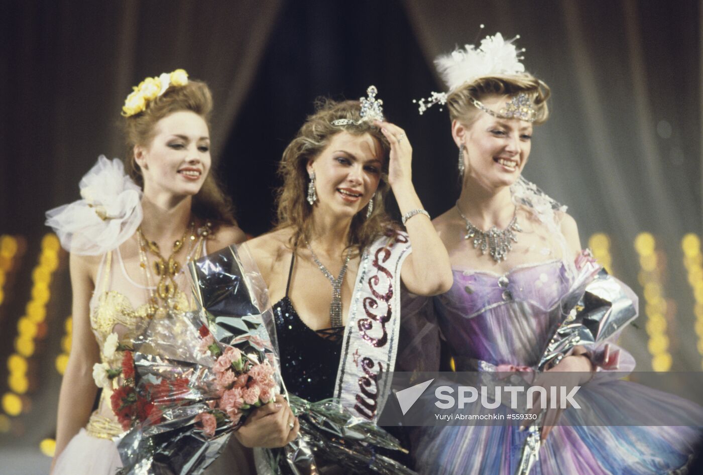 Yulia Sukhanova, Anna Gorbunova and Yekaterina Meshcheryakova