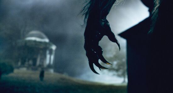 A scene from "The Wolfman" directed by Joe Johnston