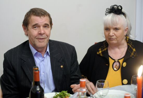 Alexei Buldakov and his wife