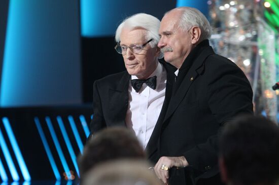 Oleg Strizhenov and Nikita Mikhalkov