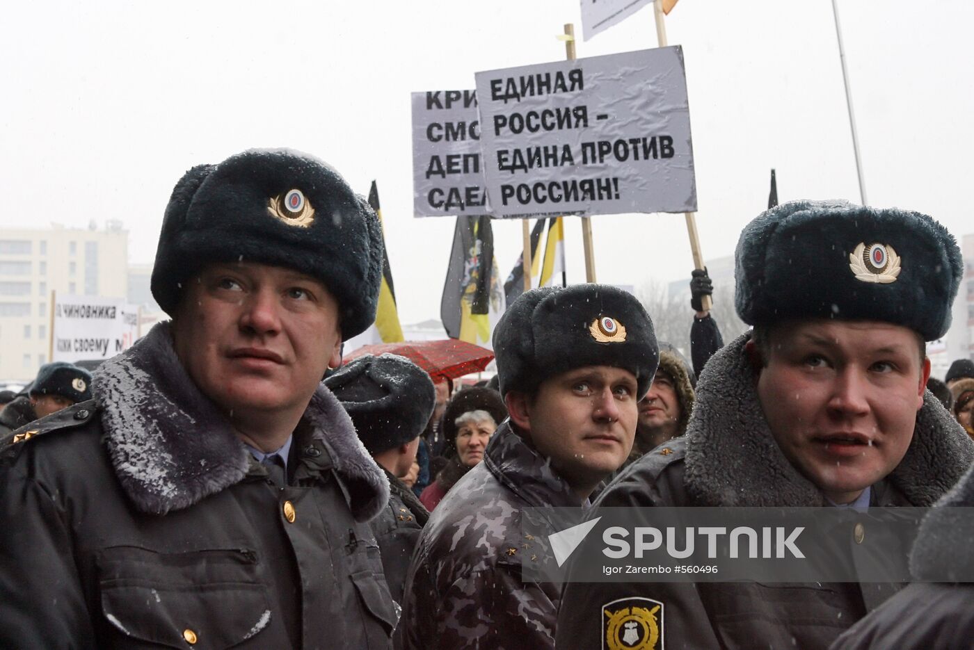 Rally in Kaliningrad against vehicle tax hike