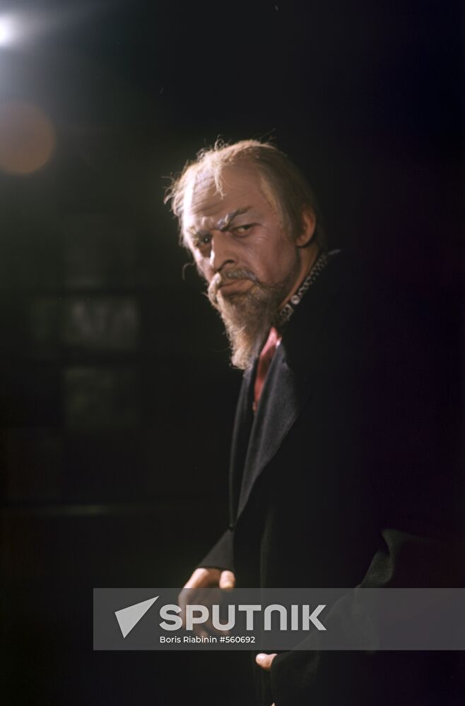 Actor Nikolay Cherkasov