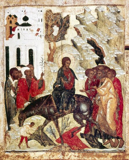 "The Entry into Jerusalem". Reproduction