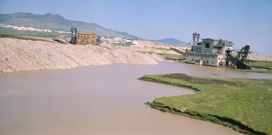 Gold mine in Siberia