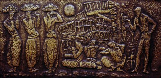 "Autumn," by Irakly Ochiauri. Reproduction