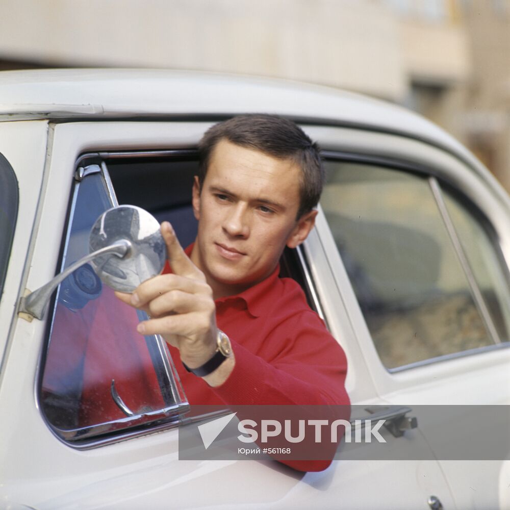 Gymnast Mikhail Voronin