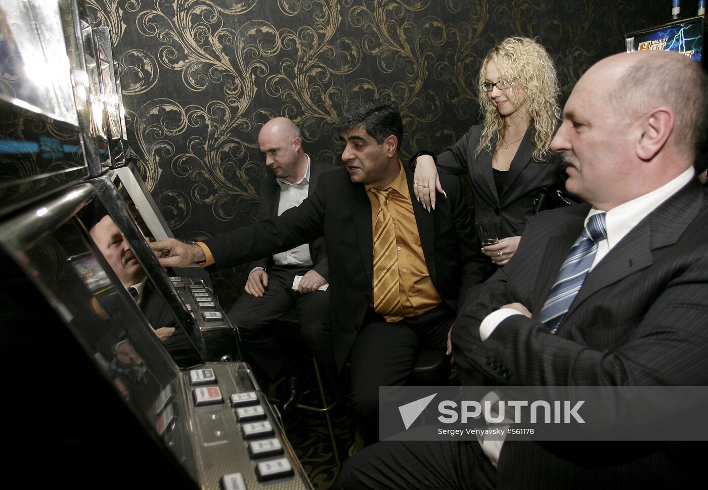 Visitors in legal Orakul casino