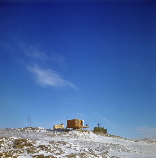 Observatory of the Antarctic station Mirny