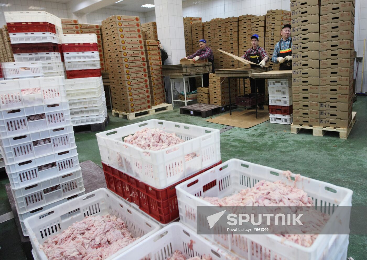 Reftinskaya chicken processing plant, Sverdlovsk Region