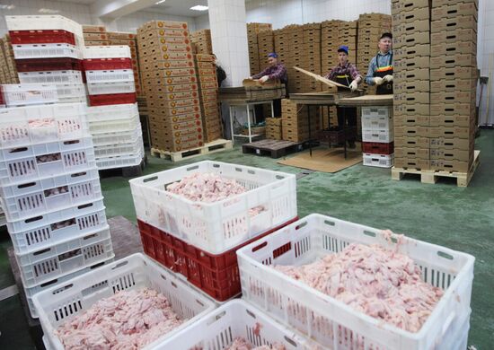 Reftinskaya chicken processing plant, Sverdlovsk Region