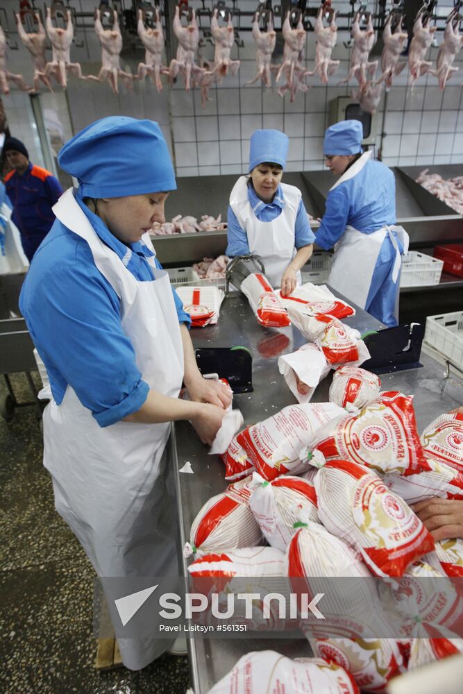 Reftinskaya chicken processing plant, Sverdlovsk Region