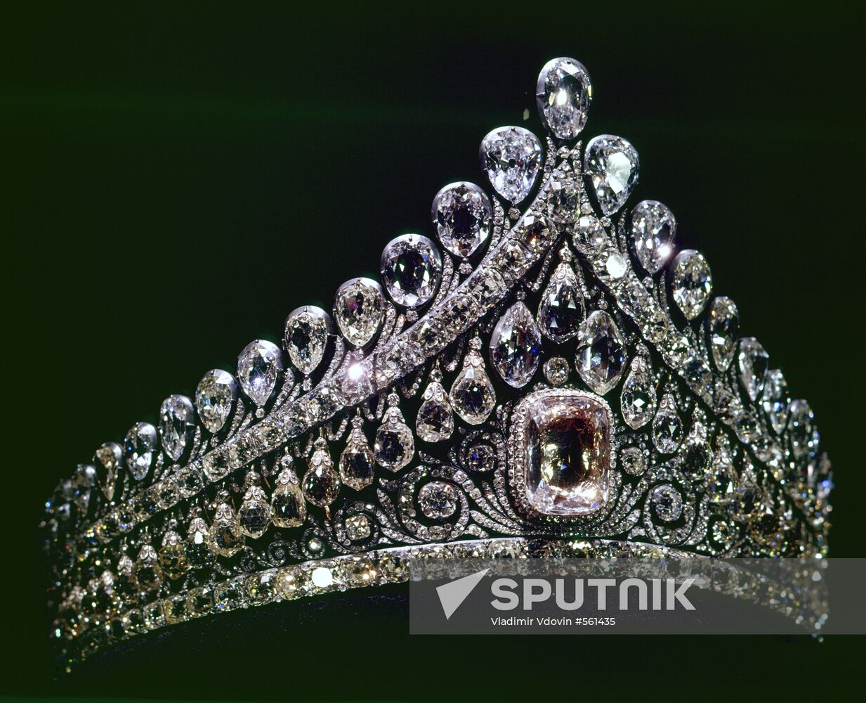 Diamond diadem of Empress Elizabeth Alexeievna