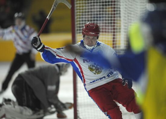World Bandy Championship, Russia vs. Sweden