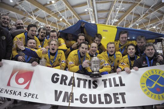 World Bandy Championship, Russia vs. Sweden