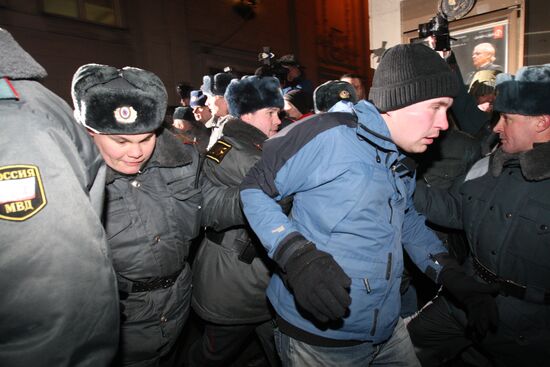 March of Dissent in Moscow