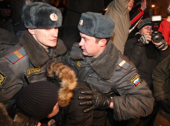 March of Dissent in Moscow