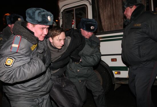 March of Dissent in Moscow