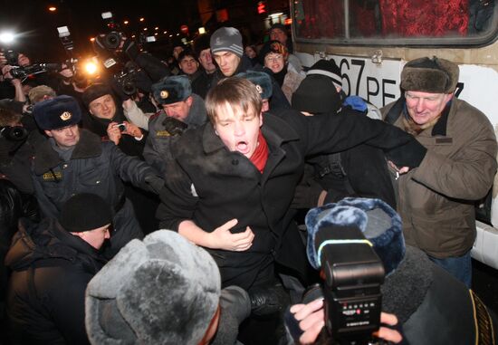 March of Dissent in Moscow