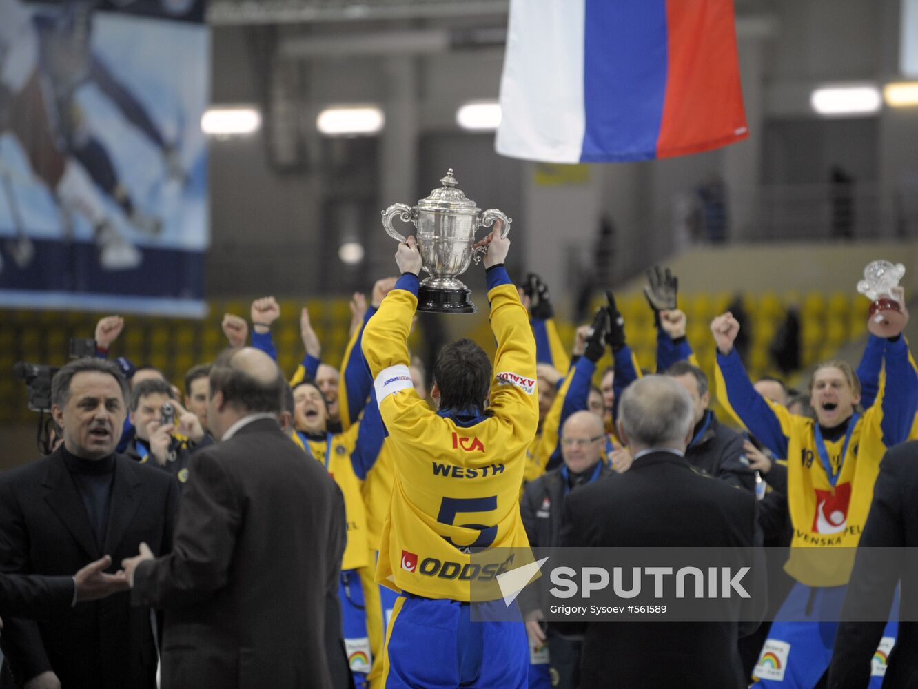 World Bandy Championship, Russia vs. Sweden