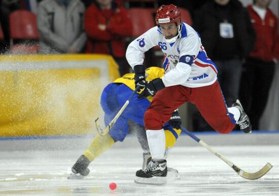 World Bandy Championship, Russia vs. Sweden