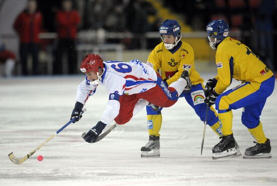 World Bandy Championship, Russia vs. Sweden