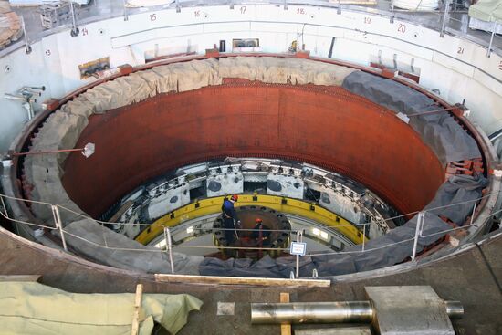 Sayano-Shushenskaya power plant restoration