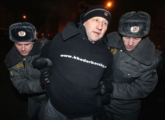 March of Dissent in Moscow