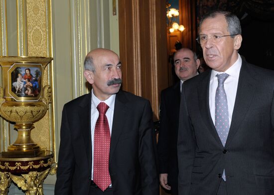 Sergei Lavrov and Murat Dzhioev