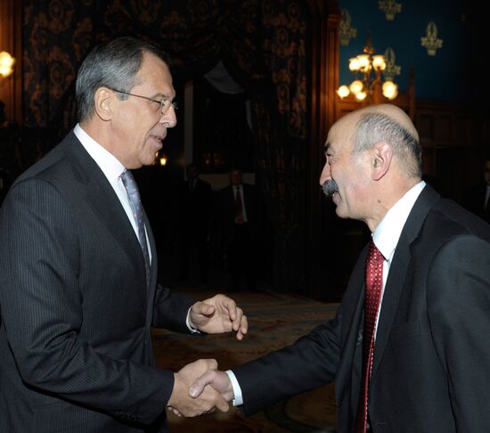 Sergei Lavrov and Murat Dzhioev