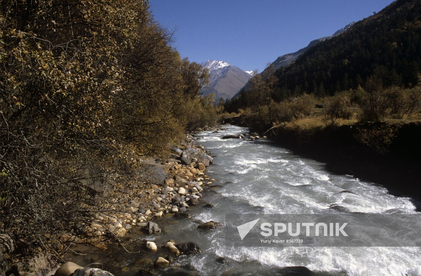 Mountain gorge