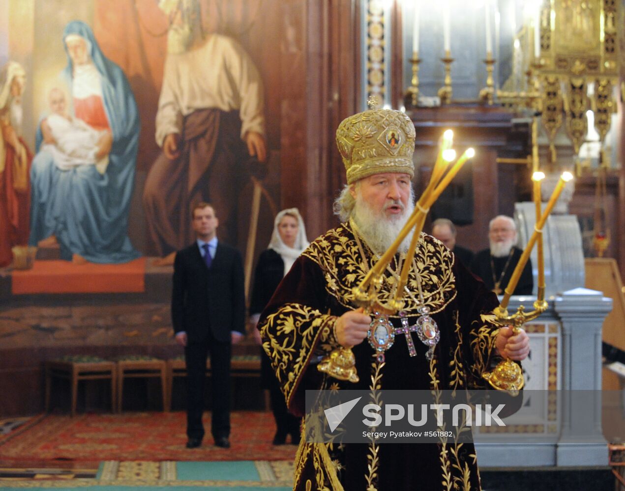 1st anniversary of Patriarch Kirill's enthronement