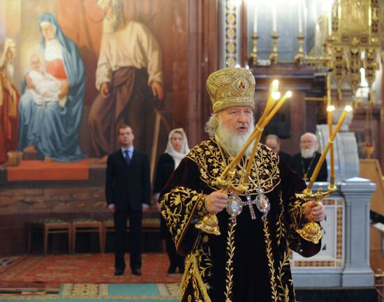 1st anniversary of Patriarch Kirill's enthronement